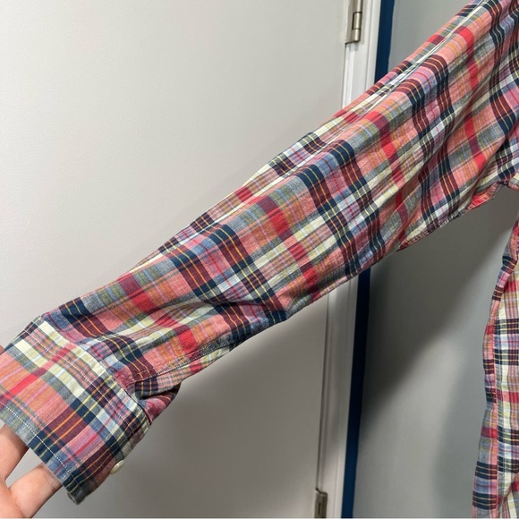 Náutica Long-sleeve Burton Down Plaid Shirt Men Size XL - Picture 4 of 11